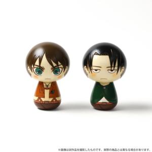 進撃の巨人 こけし エレン＆リヴァイ セット