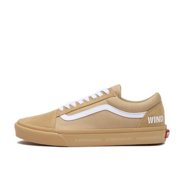 新品 WIND AND SEA × VANS Old Skool &quot;Beige&quot; US10.5/28...