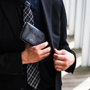 長財布 メンズ ブライドルレザー 本革 財布 ...の詳細画像3