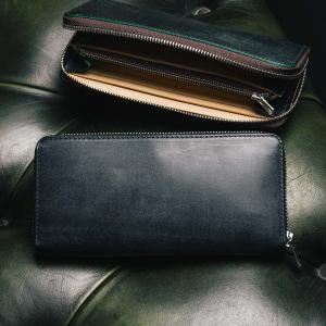 長財布 メンズ ブライドルレザー 本革 財布 ...の詳細画像4