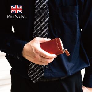 ミニ財布 メンズ 本革 イタリアンレザー 革 ...の詳細画像1