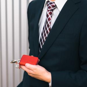 キーケース スマートキーケース 栃木レザー メ...の詳細画像3