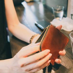 ミニ財布 メンズ レディース L字ファスナー ...の詳細画像3