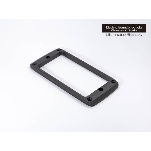 ESP Beveled PU Ring Flat-2F Brass Black Satin