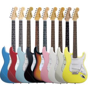 GrassRoots G-ST-SC/M BK スキャロップ 指板 ストラトタイプ