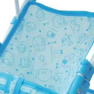 すみっコぐらし ベビーカー ブルー 人形用 お...の詳細画像2