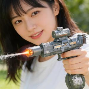 電動ライトニングフラッシュウォーターガン 水鉄...の詳細画像2