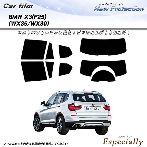 BMW X3 (F25) (WX35/WX30) ニュープロテクション カット済みカーフィルム リア...