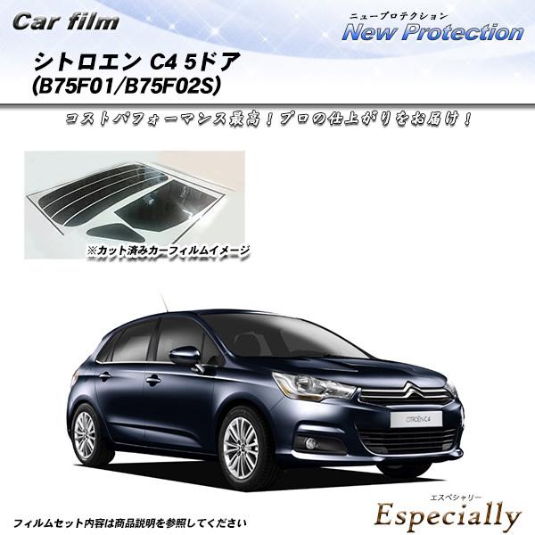 シトロエン C4 5ドア (B75F01/B75F02S) ニュープロテクション カット済みカーフィ...