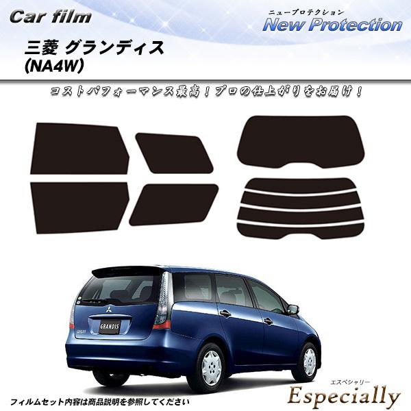三菱 グランディス (NA4W) ニュープロテクション カット済みカーフィルム リアセット