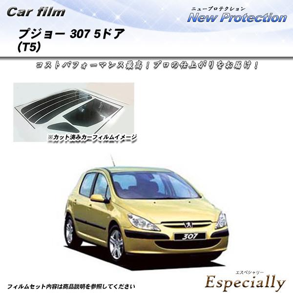 プジョー 307 5ドア (T5) ニュープロテクション カット済みカーフィルム リアセット
