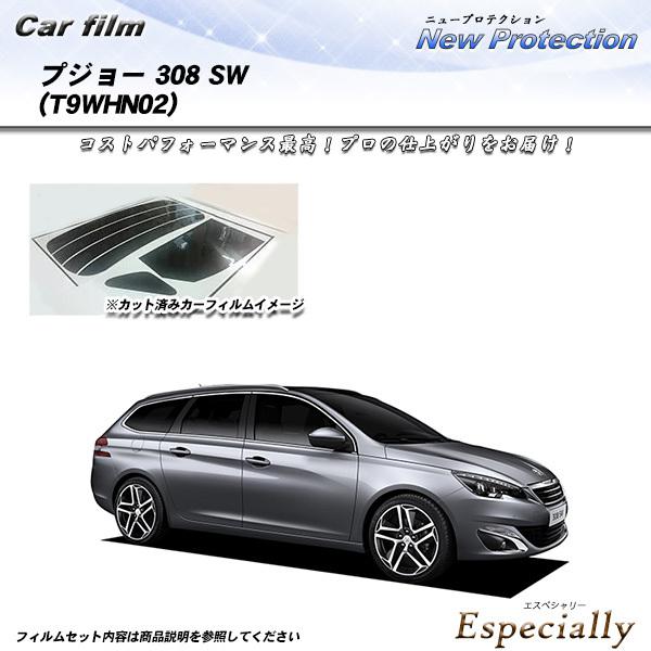 プジョー 308SW (T9WHN02) ニュープロテクション カット済みカーフィルム リアセット