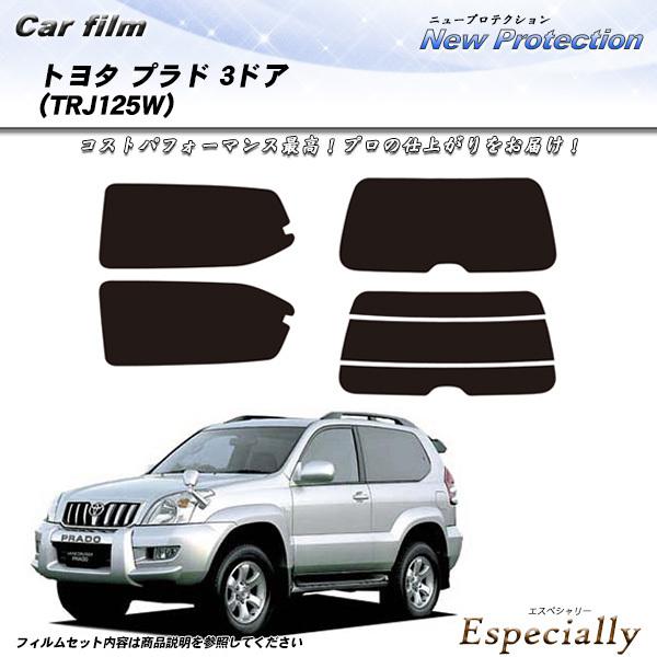 トヨタ プラド 3ドア (TRJ125W) ニュープロテクション カット済みカーフィルム リアセット