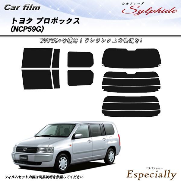 トヨタ プロボックス (NCP59G) シルフィード カット済みカーフィルム リアセット