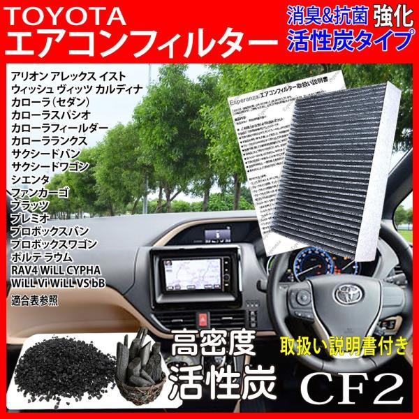 高密5層【 bB ポルテ ラウム RAV4 WiLL CYPHA Vi VSエアコンフィルター 活性...