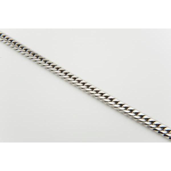 新品 プラチナ850 喜平 ネックレス PT850 6面カットダブル 150g 50cm 60cm ...