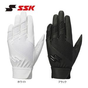 エスエスケイ SSK 高校野球対応手袋 両手用 EBG3003W メンズ バッティンググローブ 打者用手袋 野球ウェア 手袋｜esports