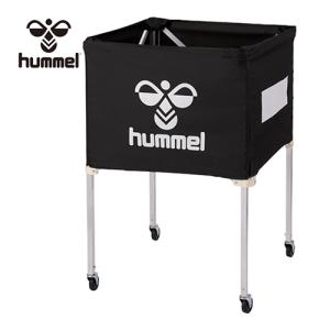 ヒュンメル hummel ボールキャリー HFA7012 90 ブラック ボール入れ ボールかご スポーツケアアクセサリー｜esports