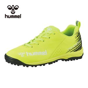 ヒュンメル hummel プリアモーレ6 TF JR. HJS2128 3290 F.イエロー×ブラック キッズ サッカーシューズ トレーニングシューズ トレシュー 靴 くつ サッカー｜esports