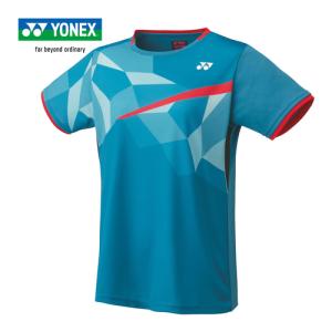 ヨネックス YONEX ゲームシャツ レギュラー  20668 817 ティールブルー レディース 半袖 トップス Tシャツ 試合 テニス バドミントン  テニスウェア｜esports