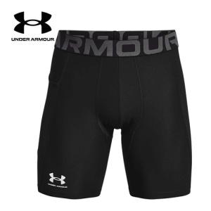 アンダーアーマー UNDER ARMOUR ヒートギアアーマー ショーツ 1361596 001 ブラック/ホワイト メンズ ショートタイツ アンダーショーツ スパッツ レギンス｜esports