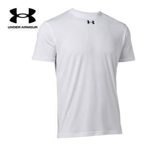 アンダーアーマー UNDER ARMOUR チーム ショートスリーブ シャツ 1375588 100 ホワイト/ブラック メンズ レディース 半袖 Tシャツ トップス スポーツウェア｜esports