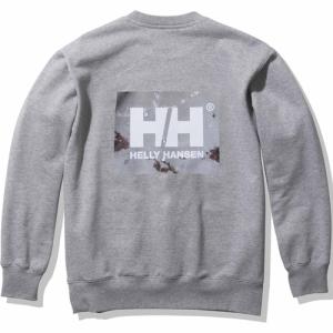 ヘリーハンセン HELLY HANSEN バックフォトスウェットクルー HE32277 OW オフホワイト メンズ  トレーナー スウェット カジュアル アウトドア