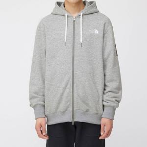 ノースフェイス THE NORTH FACE スクエアロゴフルジップ NT62232 Z ミックスグレー メンズ  スウェット トレーナー アウトドア タウンユース
