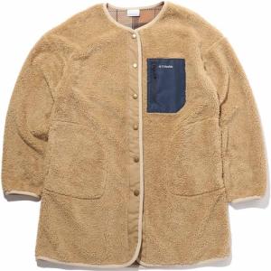 コロンビア Columbia シカゴアベニュージャケット PL6275 214 ビーチ レディース  フリースジャケット ボアジャケット ロング丈