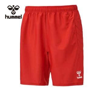 ヒュンメル hummel ゴールキーパーパンツ パッド付き HAK2023 20 レッド メンズ レディース ハーフパンツ ゲームパンツ 短パン 半ズボン 試合用 練習着｜esports