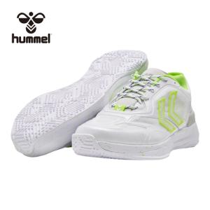 ヒュンメル hummel DAGAZ 2.0 HM215177 9001 ホワイト メンズ レディース ハンドボール シューズ 靴 体育館 屋内 インドア 練習 部活 試合 ハンドボールシューズ｜esports