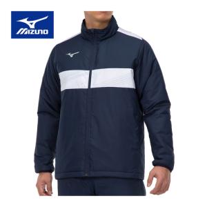 ミズノ MIZUNO ウォーマーシャツ P2ME2590 14 ドレスネイビー メンズ レディース サッカー ウインドブレーカー ジャケット フルジップ スポーツウェア｜esports