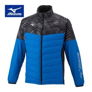 ミズノ MIZUNO テックフィルジャケット 62JE2505 26 ピースブルー メンズ レディース 長袖 ジャケット フルジップ アウター テニス スポーツウェア｜esports