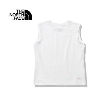 ザノースフェイス ノースフェイス スリーブレスエアリーティー NTW12335 W ホワイト レディース ノースリーブ カットソー tシャツの商品画像