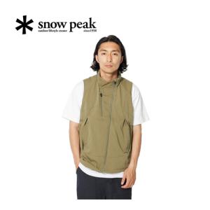 snow peak（スノーピーク） ストレッチ FR ベスト JK-23SU003 BK