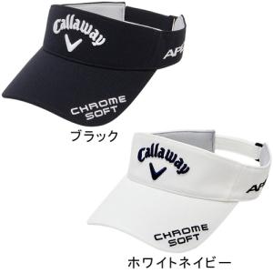 キャロウェイアパレル Callaway Apparel ツアーCSバイザー 23 JM C23990110 メンズ ゴルフ 帽子 2023年 春夏  ゴルフウェア バイザー｜esports