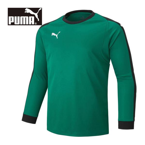 プーマ PUMA LIGA GK シャツ パッド付 729966 02 ペッパーグリーン キッズ 長...