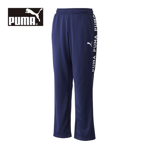 プーマ PUMA ニットパンツ テープ 523552 06 プーマネイビー メンズ ロングパンツ ジ...