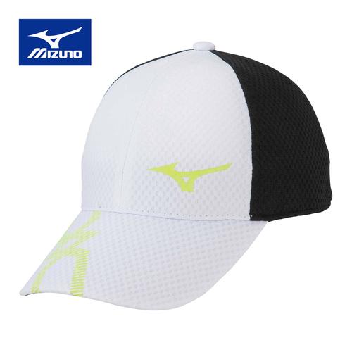 ミズノ MIZUNO ソーラーカットキャップ 32JW2106 01 ホワイト メンズ レディース ...