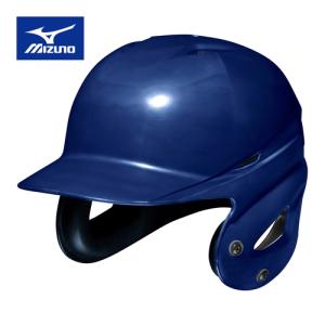 ミズノ MIZUNO 軟式用ヘルメット 両耳付打者用 1DJHR111 16 パステルネイビー 軟式野球 バッター用 防具 プロテクター 野球 バッター用ヘルメット 軟式｜esports