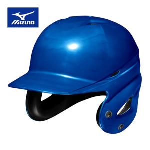 ミズノ MIZUNO 軟式用ヘルメット 両耳付打者用 1DJHR111 27 ブルー 軟式野球 バッター用 防具 プロテクター 野球 バッター用ヘルメット 軟式｜esports
