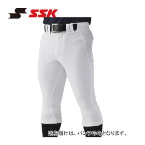 エスエスケイ SSK ゲーム用ショートフィット3Dパンツ UP023S 10 ホワイト メンズ レディース 野球ウェア ユニフォームパンツ 試合 ボトムス｜esports