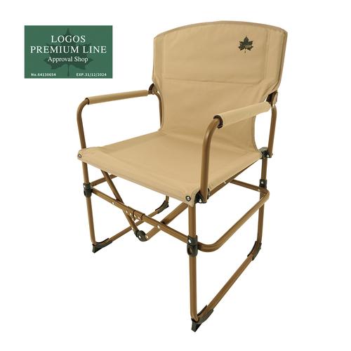 ロゴス LOGOS トレッドキャンバス ポータブルワイドディレクターチェア 73301100 椅子 ...