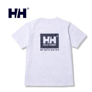 ヘリーハンセン HELLY HANSEN ショートスリーブ バックスクエアロゴティー HOE62302WS W ホワイト メンズ 2023春夏モデル PriceDoTNF 半袖Tシャツ カジュアルの商品画像
