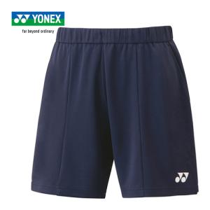 ヨネックス YONEX メンズニットハーフパンツ 15138 019 ネイビーブルー メンズ 短パン 半ズボン テニスウェア バドミントン 試合 練習 ボトムス  パンツ｜esports