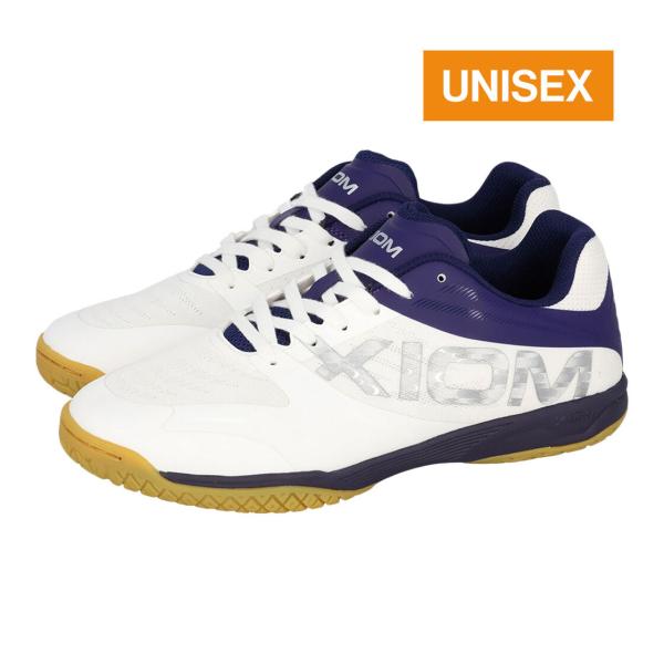 エクシオン XIOM FT イグレ SHE00001 3 ホワイト メンズ レディース 卓球シューズ...