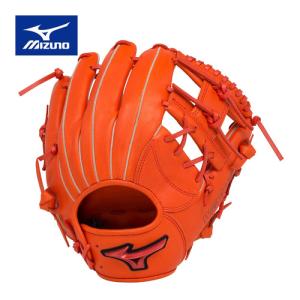 ミズノ MIZUNO 軟式用ウィルドライブ レッド 内野手向け サイズ9 1AJGR27823 52 スプレンディッドオレンジ 軟式野球用 グラブ グローブ 内野手用 野球｜esports