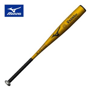 ミズノ MIZUNO 少年硬式用 グローバルエリート Vコング02 金属製 78cm 平均690g 1CJMH70178 50 ゴールド キッズ 少年野球 硬式野球用 バット 金属バット 野球｜esports