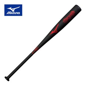 ミズノ MIZUNO 軟式用ウィルドライブ レッド 金属製 83cm 平均680g 1CJMR16083 09 ブラック 軟式野球 軟式用 バット 金属バット 野球｜esports