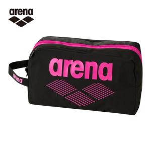 アリーナ arena 2ルーム プルーフバッグ AEAWJA53 BKPK ブラック×ピンク 2023秋冬モデル 水泳小物 スイミングバッグ スイムアクセサリー プール 練習｜esports